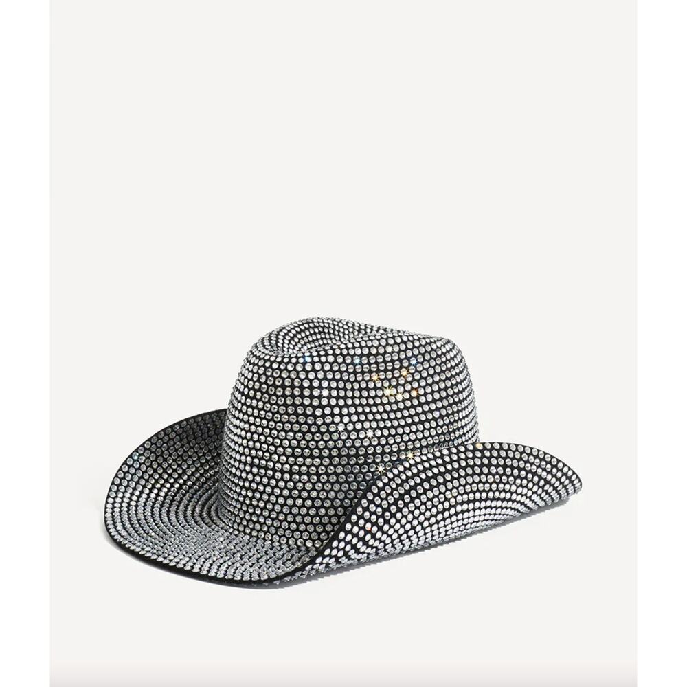 Ruslan Baginskiy Crystal-embellished Cowboy Hat